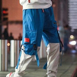Hombre Cargo Pantalones De Peto Harajuku Haren Hip Hop De Yoga