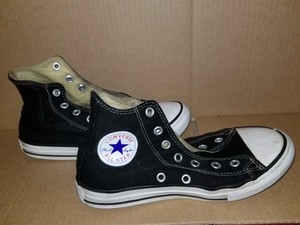black high top converse size 2