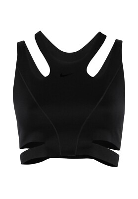 nike cut out crop top