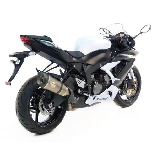 8745 Auspuff Endschalldämpfer LEOVINCE SBK FACTORY R KAWASAKI ZX