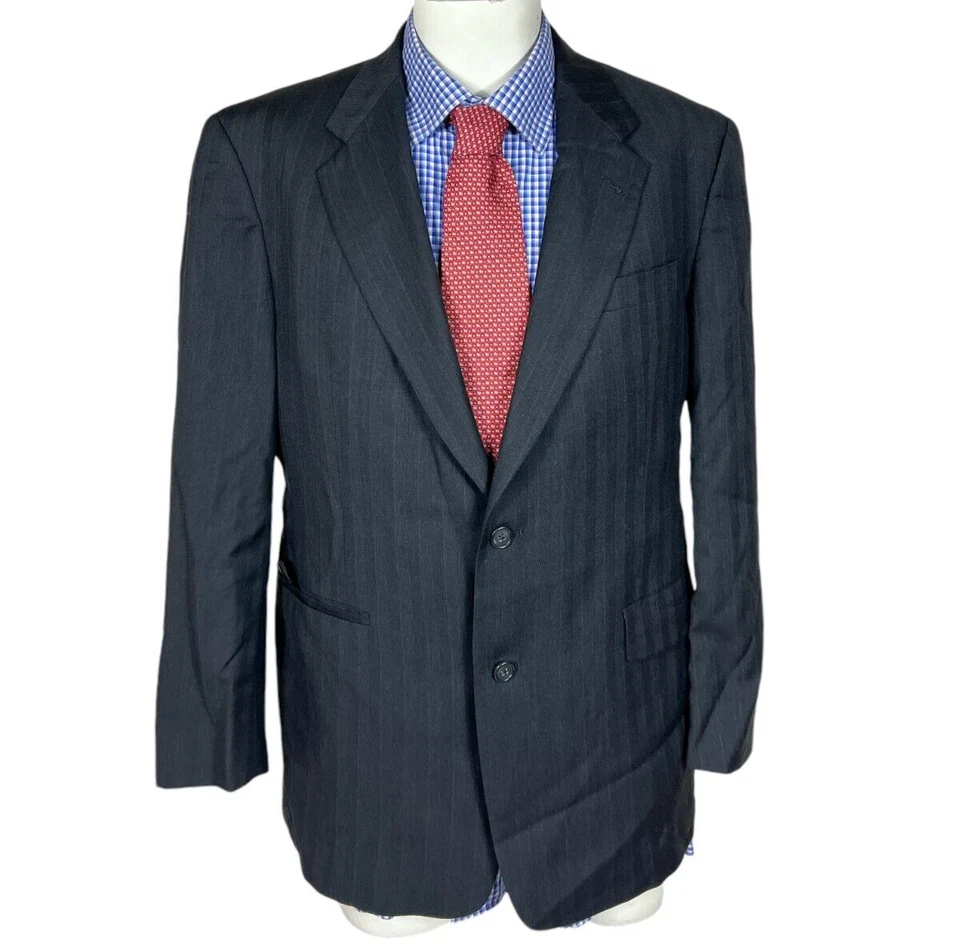 Traje Trompetista Dorado Hart Schaffner Marx 2 Piezas Chaqueta 40R Pantalones 30X31 Bonito Foto 2 de 4