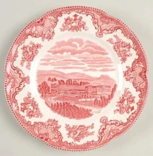 Johnson Brothers_OLD BRITAIN CASTLE PINK_Salad Plate (8")_MADE IN ENGLAND