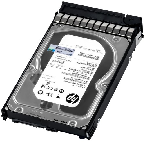 Disk HP MB2000FBZPN 2TB 6G 7200RPM Dp SAS 649327-002 575057-001 3.5 " Pollici - Bild 3 von 3