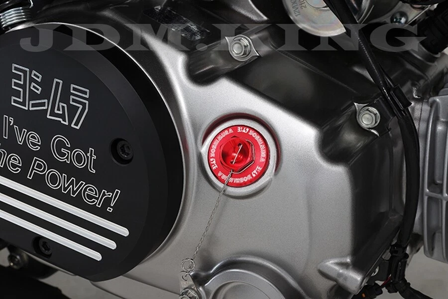 YOSHIMURA Oil Filler Cap Type-FB(M20xP2.5mm) (229-020-9R00) Red JDM OEM Foto 3 de 3