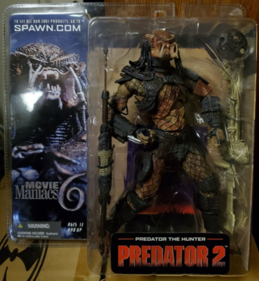 Movie Maniacs series 6 PREDATOR 2 HUNTER figure-Alien-Aliens-AvP