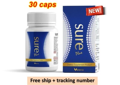 Verena Sure Plus Dietary Supplement Block Burn Weight Management 30 caps