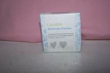 Creative Memories Lovable Mini Pocket Punches 2 Hearts New In Box  FREE SHIP 