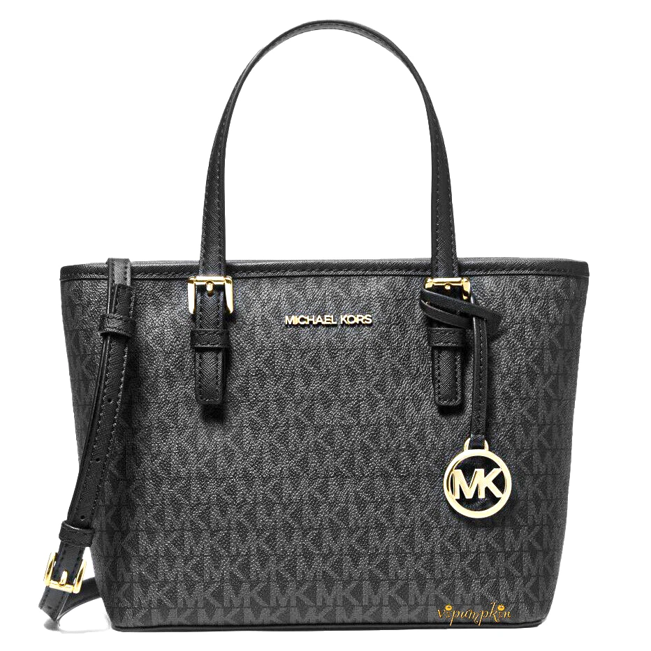 Michael Kors Womens Jet Set Travel Small Carryall Convertible Top