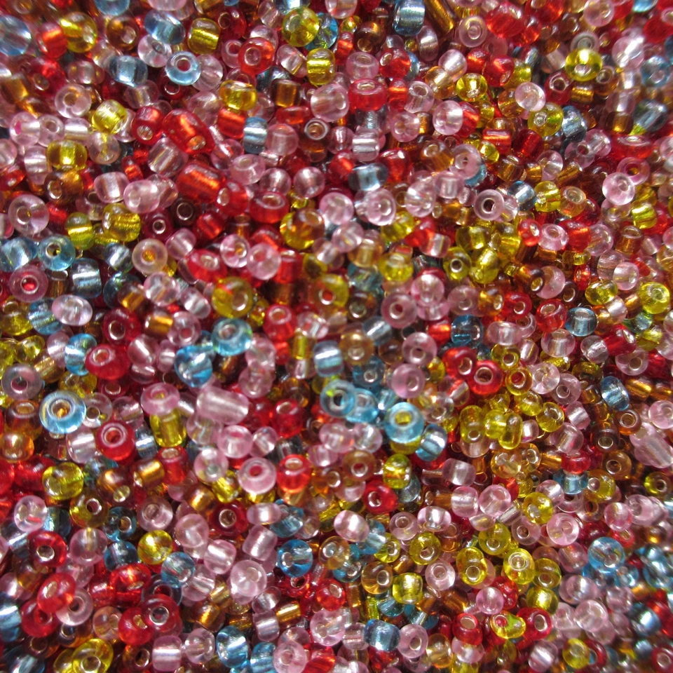3,000pcs 2mm Seed Beads 100 Colours For Crafts Jewellery Making BUY 3 GET 3 FREE - Image 3 of 4