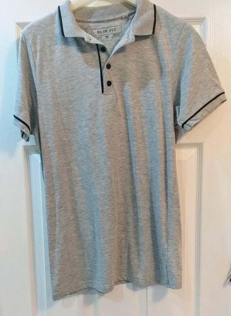CEDAR WOOD STATE Mens Top Light Grey T shirt Size Medium eBay