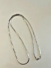 SILPADA N0405 8-sided Snake Chain 24" Necklace