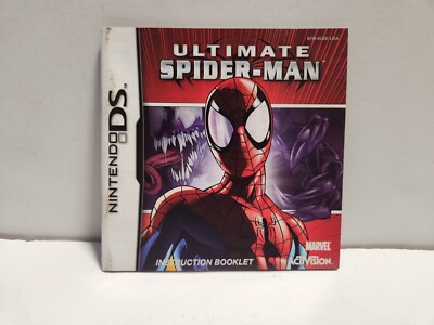 Ultimate Spider-Man (Nintendo DS) Original Manual Only