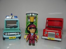 Postman Pat Toys Bundle Large Friction RM Van Rocket & Police Car Aj Figure _KK7