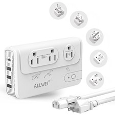 ALLWEI 2000W Voltage Converter 220V to 110V European Power Converter