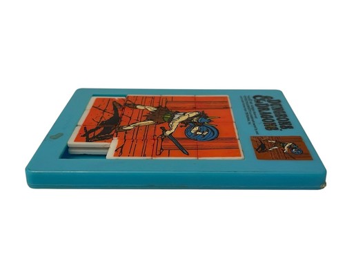Vintage TSR 1983 DUNGEONS & DRAGONS D & D Slide PUZZLE "BLUE" BARBARIAN - Picture 5 of 8