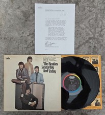 Beatles 1966 MONO ' YESTERDAY AND TODAY ' WEST COAST PASTE OVER BUTCHER COVER