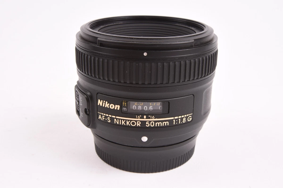 Nikon NIKKOR AF-S f/1.8 Camera Lenses 50mm Focal for sale | eBay