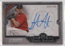 2017 Topps Museum Collection Archival Auto /199 Steven Wright #AA-SW Auto 10ea