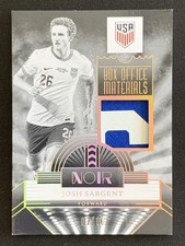 Josh Sargent 2024-25 Panini Noir Box Office Materials Patch Gold /10 #BO-JSA