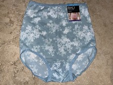 NWT BALI Skimp Skamp Blue Patina Brief Panty Small 5 2633