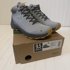 Oboz Men's Katabatic LT Mid GTX Hiking Boot Drizzle 46101 9.5 US