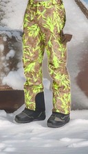 The North Face Freedom Pant Mens Size XL Long RARE PAINT BRUSH COLOR Snow NWT