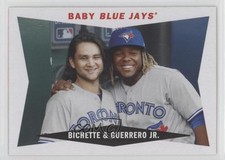 2020 Topps Archives 1960 Combo Cards Vladimir Guerrero Jr Bo Bichette qp4