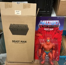 2014 BEAST MAN 12  MOTU GIANTS VINTAGE CARDBCK MASTERS UNIVERSE CLASSICS MOC MIB