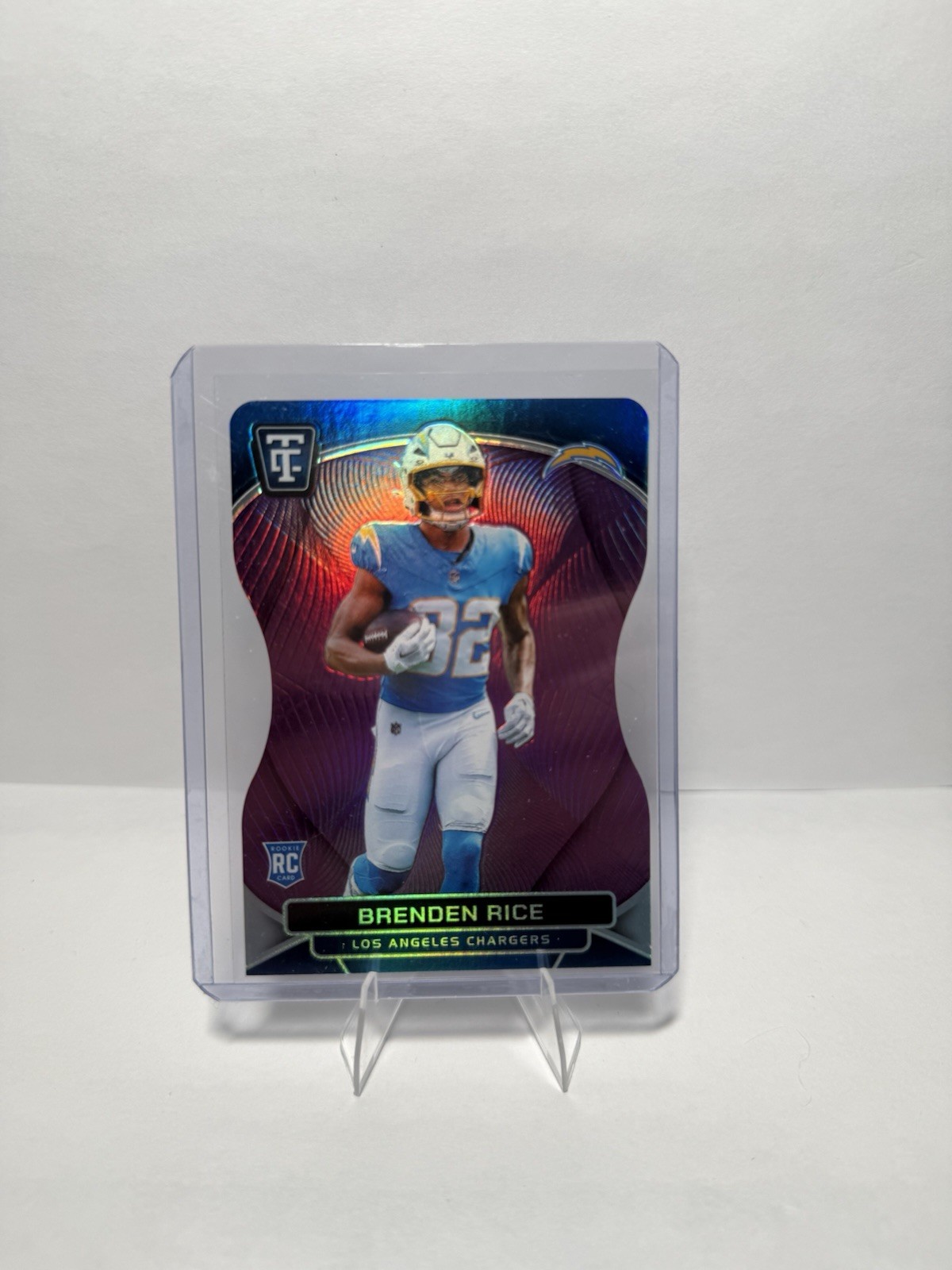 Brenden Rice Panini Totally Certified #107 Purple Mirror