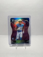 Brenden Rice 2024 Panini Totally Certified Purple Mirror Die-Cut /75 Chargers SP