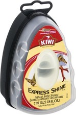 Kiwi Express Neutral Shoe Shine Sponge Leather Care for Shoes,Boots, Furniture