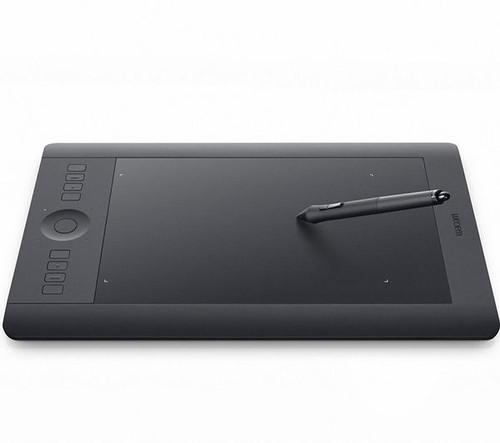 Wacom PTH651 Black Intuos Pro Medium Pen and Touch Tablet