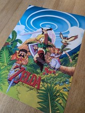 The Legend of Zelda, Link's Awakening Poster A3 (420x297mm)