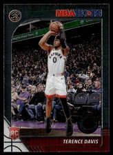 2019-20 Hoops Premium Stock Terence Davis II Rookie Toronto Raptors #257