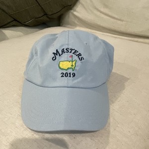 Masters Tournament 2019 Blue Adjustable Baseball Style Golf Cap Hat