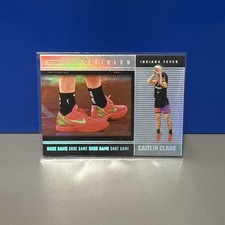 2025 Panini Caitlin Clark Chronicled Silver Holo Foil Kobe Shoe #77 WNBA