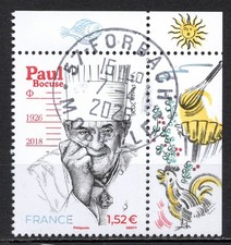 FRANCE 2026 - Timbre - Paul Bocuse (1926-2018) oblitéré cachet rond