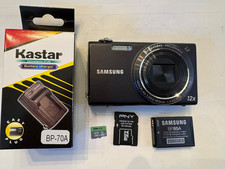 Samsung WB Series WB210 14.0MP Digital Camera - Black w/ 32GB Micro SD