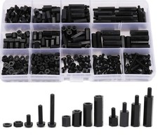Universal 580 PCS M3 Nylon Standoff Kit with Spacers, Screws, Nuts for PCB Mount