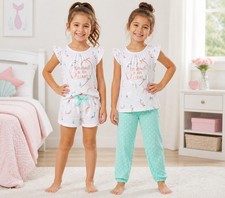 Carter's Kid Girls' 3-Piece Mermaid Poly Pajamas Set Size 4