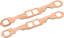 Header Collector Gasket Sb Chevy 327 305 350 383 Copper Exhaust 2pcs Header Collector Gasket Sb Chevy 327 305 350 383 Copper Exhaust 2pcs