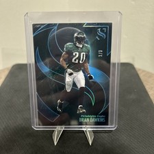2025 Panini Silhouette Brian Dawkins #24 FOTL Platinum /3 First On Print Eagles