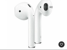 Apple AirPods Wireless Bluetooth Earbuds White Built-In Microphone