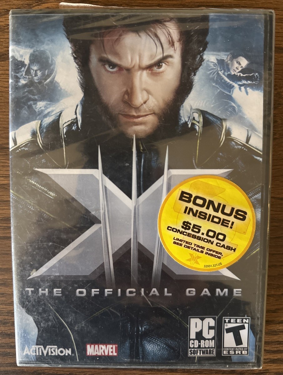 2006 Xmen The Official Game Computer Game PC CD ROM Activision