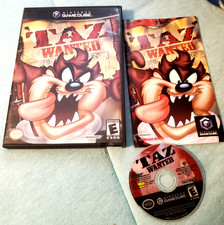 TAZ Wanted (Nintendo Gamecube) looney tunes game Complete Rare!