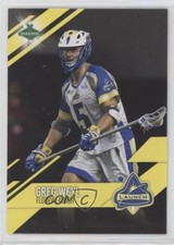 2019 Parkside Major League Lacrosse Greg Weyl #72 0o1d