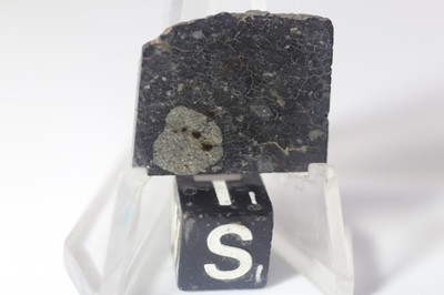 NWA 13951 Lunar  meteorite part slice Weight 2.5 grams feldsp. breccia