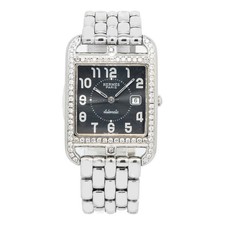 Hermes Cape Cod CC1.710 Diamond Automatic Stainless Grey Dial Watch 28x40mm 2