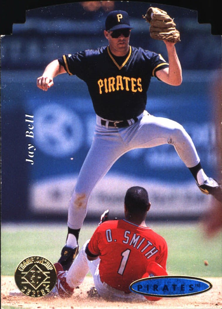 1995 SP Championship Jay Bell Die Cuts #82 Pittsburgh Pirates