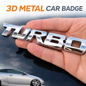 Turbo Emblem Car Badge Letter Sticker Suitable for Universal